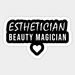 Esthetician Beauty Magician Sticker